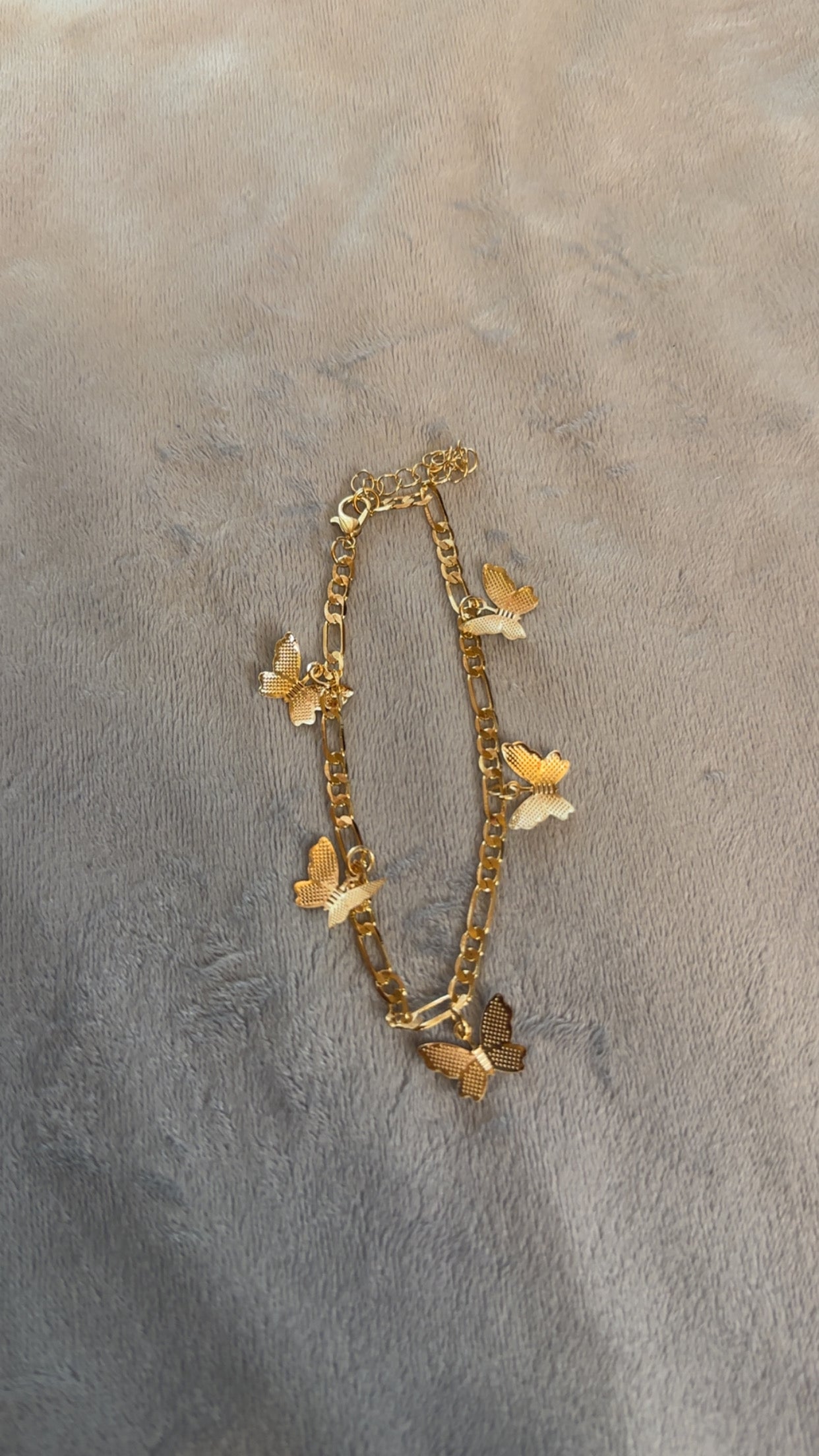Butterfly gold set