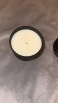 Cream Strawberry candle