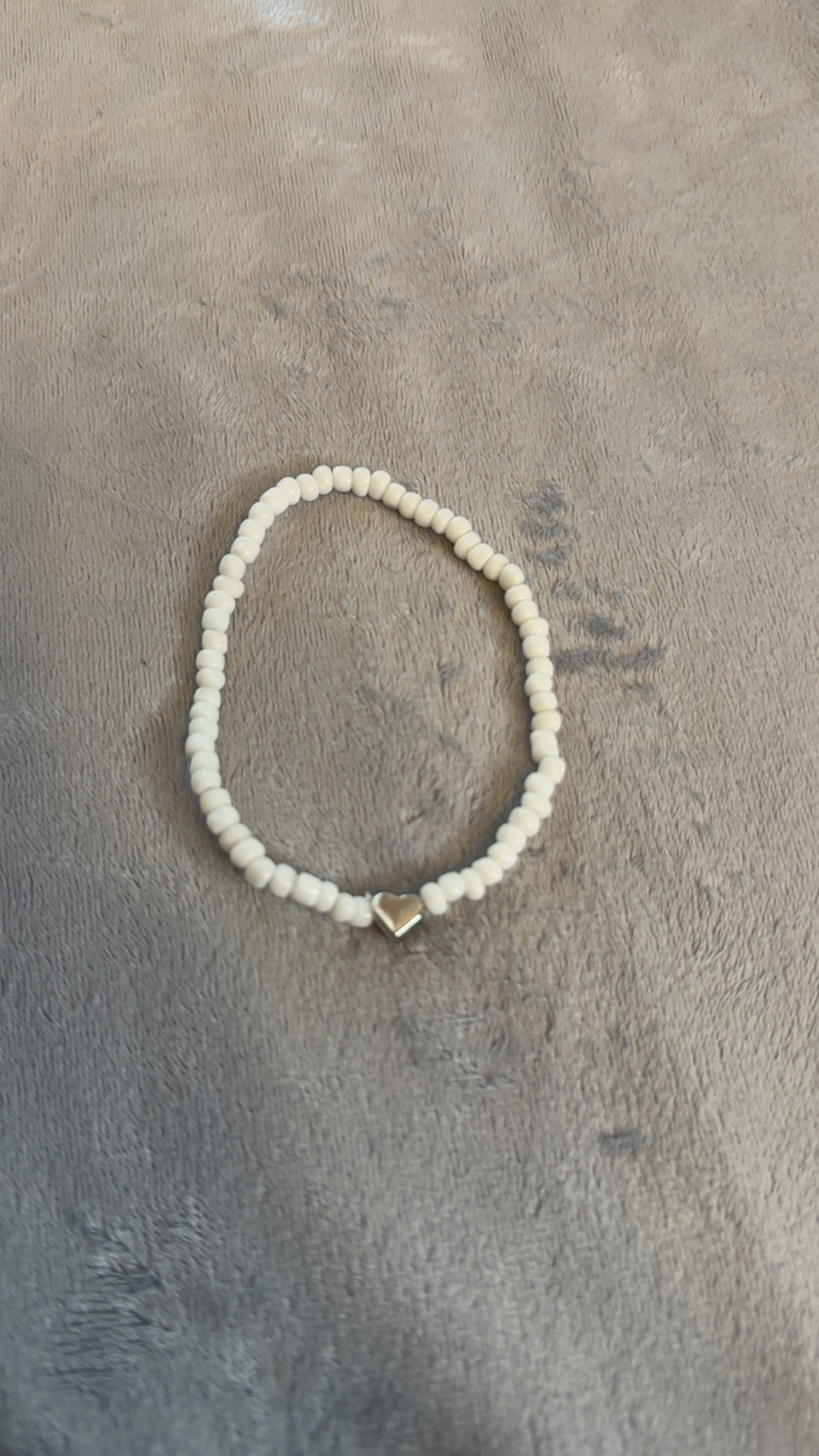 Heart three piece anklet set